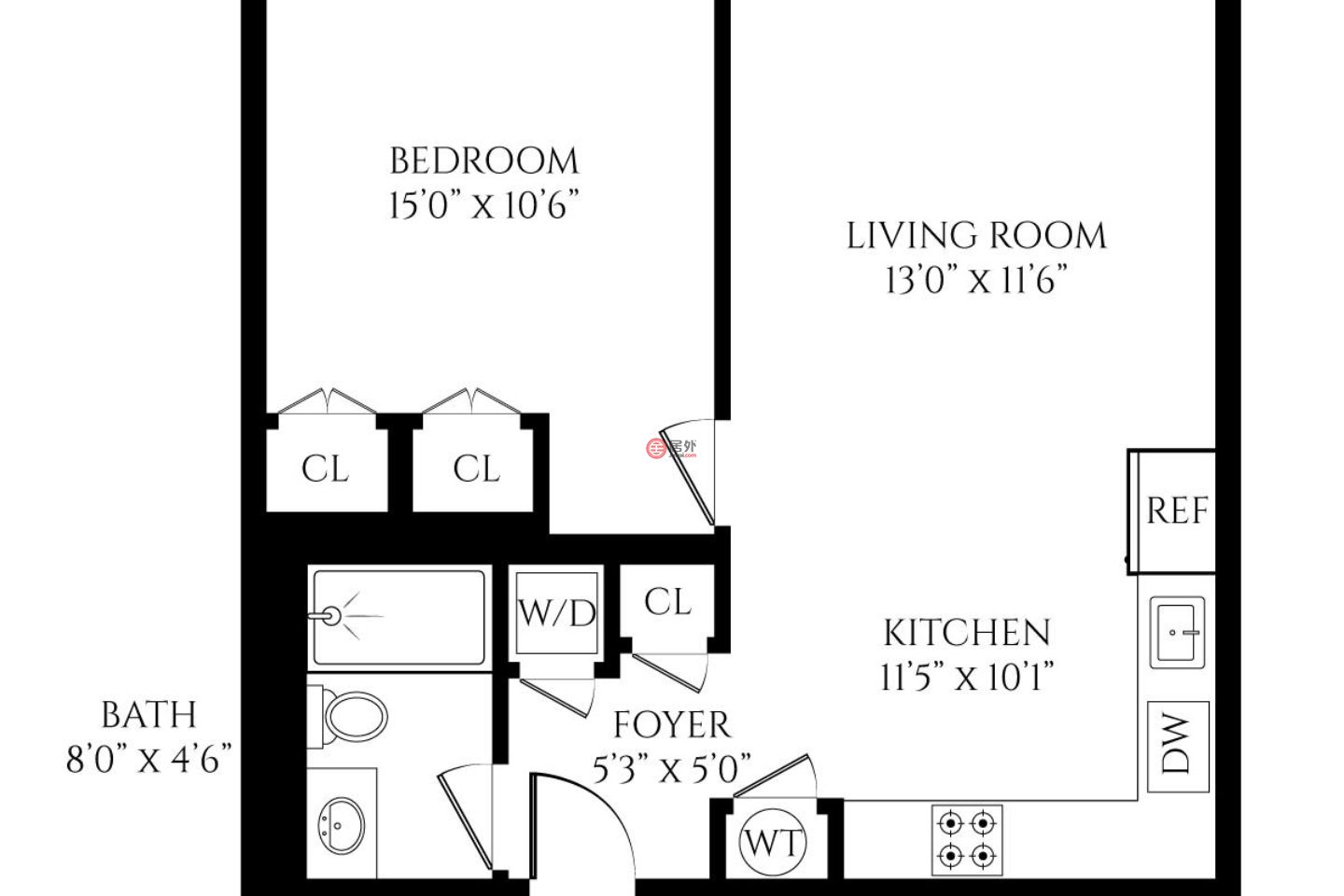 美国纽约州Brooklyn的公寓，107 Madison Street 3A，编号75796768