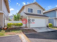 美国夏威夷伊瓦比奇的独栋别墅，91-1013 Leleoi Street 94，编号77585635